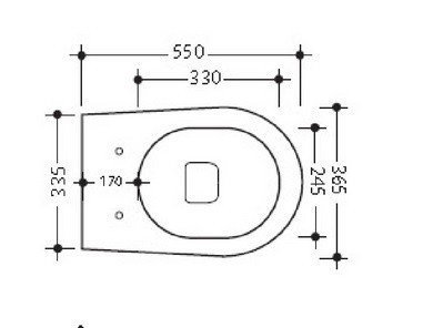 Крышка-сиденье для унитаза Kerasan Aquatech 379101 Slim микролифт