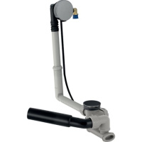 Слив для ванны Geberit с поворотным механизмом и подводом, глянцевый хром 150.710.21.1