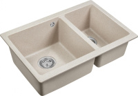 Кухонная мойка (66,5х46) EMAR EMQ-2665.PL Берилл
