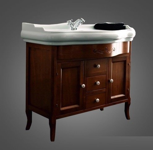 Тумба без раковины Kerasan Retro 734740 noce (орех)