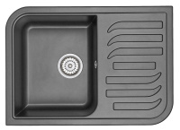 Кухонная мойка (69,5х49,5) EMAR EMQ-1695.Q Оникс
