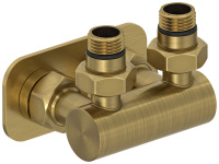 Модуль Сунержа угловой EU50 (2 х НР G 1/2" / 2 х НГ G 3/4") 051-1536-1234