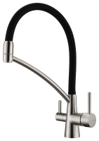 Смеситель для кухни с подключением к фильтру  Paulmark Siеgen Si213111-NI