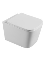 Унитаз подвесной безободковый Agger AT04100 сиденье с микролифтом