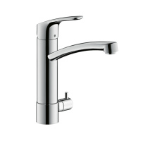 Смеситель для кухни с запорным вентилем для посудомоечной машины Hansgrohe Focus M41 31803000 хром