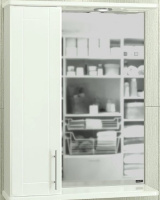 Зеркальный шкаф (59х74)  СаНта Дублин 60 123001