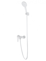 Смеситель для душа WONZON & WOGHAND ALFA, белый матовый WW-AE3102-MW