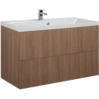 База под раковину подвесная Art&Max AM-Verona-Push-1000-2C-SO-KV кадена вуд