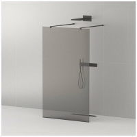 Душевая перегородка 110 см CEZARES LIBERTA LIBERTA-L-2-110-GR-NERO