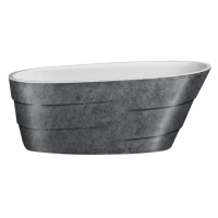 Акриловая ванна (170х75) Lagard AUGUSTE Treasure Silver lgd-agst-ts