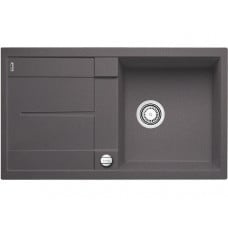 Мойка кухонная Blanco Metra 5S Silgranit PuraDur (темная скала), 518871