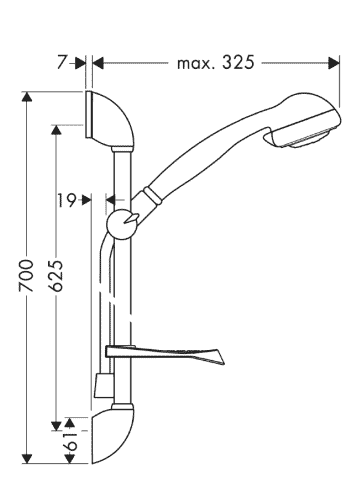 Душевой гарнитур Grohe Tempesta New Cosmopolitan III 27786 000  (27786000) Душевой гарнитур Grohe Tempesta New Cosmopolitan III 27786 000  (27786000)