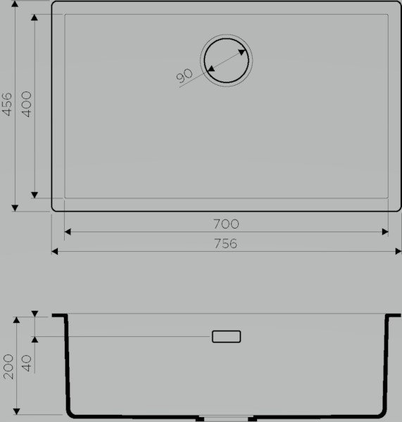 Мойка для кухни Omoikiri Yamakawa 75-U / I GB 4993779