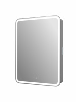 Зеркало-шкаф с подсветкой Art&Max PLATINO AM-Pla-550-800-1D-L-DS-F