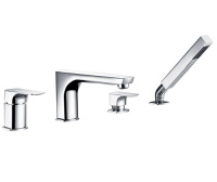 Смеситель на борт ванны, 4 отверстия WasserKRAFT Salm 2755 Смеситель на борт ванны, 4 отверстия WasserKRAFT Salm 2755