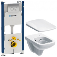 Комплект инсталляция + унитаз Geberit Selnova 458.121.SE.1