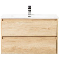 База под раковину подвесная BelBagno KRAFT-800-2C-SO-RNN Rovere Nebrasca Nature