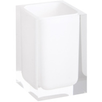 Стакан для зубных щеток Bemeta Vista 120111026-104 белый