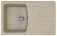 Кухонная мойка Whinstone Веста (B14) бежевый 41571
