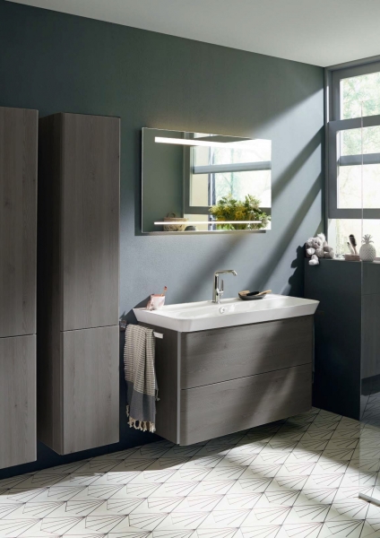 Комплект мебели с раковиной Burgbad Iveo SFEN100F2834G0161C0001*1