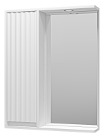 Зеркальный шкаф (63х80) Brevita Balaton 65 левый  BAL-04065-01-Л