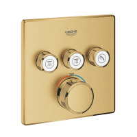 Термостат для ванны с душем 3 источника Grohe Grohtherm SmartControl 29126 GN0 (29126GN0) холодный рассвет матовый Термостат для ванны с душем 3 источника Grohe Grohtherm SmartControl 29126 GN0 (29126GN0) холодный рассвет матовый
