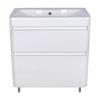 Тумба под раковину напольная Style Line Атлантика СС-00000604 белый