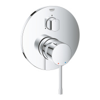 Смеситель для ванны с переключателем на 3 положения Grohe Essence New 24092 001 (24092001) хром Смеситель для ванны с переключателем на 3 положения Grohe Essence New 24092 001 (24092001) хром
