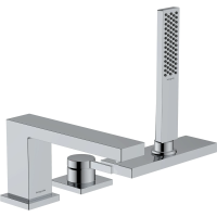 Смеситель на борт ванны 3 отвесртия Hansgrohe Tecturis E 73443000 хром