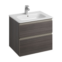 Тумба под раковину Roca Gap 60 городской дуб, 2 ящика, A857397402
