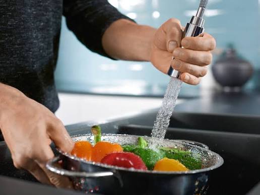Смеситель для кухни с выдвижным изливом Hansgrohe Talis M51 2jet 72815000 хром