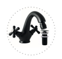 Смеситель для биде Rav Slezak Morava Retro MK143.5KCMAT