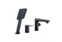 Смеситель для ванны и душа Lemark Bronx (LM3745BL)