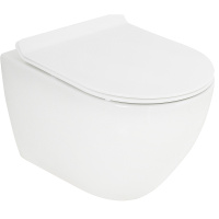 Унитаз подвесной безободковый CEZARES STYLUS CZR-6601-TH-TOR/CZR-076-SC микролифт