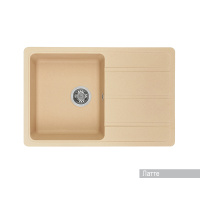 Кухонная мойка Aquaton Аманда 1A712832AD260 латте
