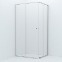Душевое ограждение IDDIS Zodiac глянцевый алюминиевый профиль 100х80х195 см (ZOD6CS8i23)
