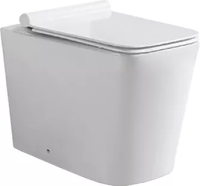 Унитаз приставной безободковый SantiLine SL-5021T