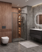 Душевая дверь (120х195) CEZARES MOLVENO MOLVENO-BF-3-120-C-GM-IV