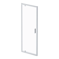 Душевая дверь в нишу 80 см Am.Pm Gem W90G-80-1P-MT хром матовый