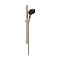 Душевой гарнитур Hansgrohe Rainfinity 130 3jet Designflex EcoSmart 28746990 полированное золото
