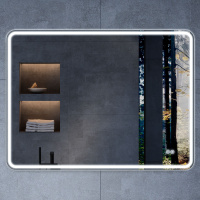 Зеркало Vincea VLM-3VC100-2 (100х80) c сенсорным выключателем и диммером, антизапотевание