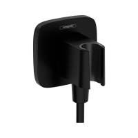 Подключение для шланга Hansgrohe Fixfit Q 26887670 черный матовый