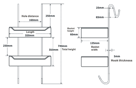 Полка rush edge ed77623