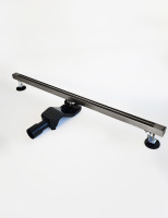 Душевой трап 90 см WONZON & WOGHAND, темный графит WW-65409T-GM