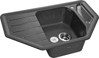 Кухонная мойка GranFest Corner 800E, C-800E графит