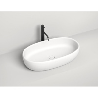 Раковина накладная (70х40) Salini Luce 110721M белый глянцевый