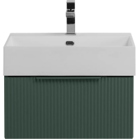 Тумба под раковину Cezares PREMIUM 55415 Plisse Verde opaco