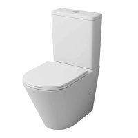 Унитаз напольный безободковый Grossman  GR-4450MSQ с сиденьем микролифт