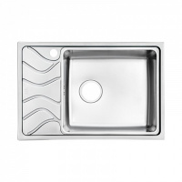 Кухонная мойка, нержавеющая сталь iddis Reeva REE71SRi77, сталь