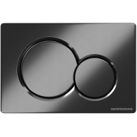 Клавиша смыва Ceramicanova Balance Sphere CN12-003GG вороненая сталь